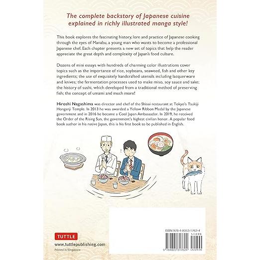 The Manga Guide to Japanese Food – History, Ingredients & Folklore of Japan’s Cuisine, Illustrated Book