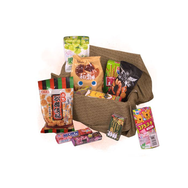 DAGASHI BOX (Surprise package with Japanese sweets) SIZE M 500g