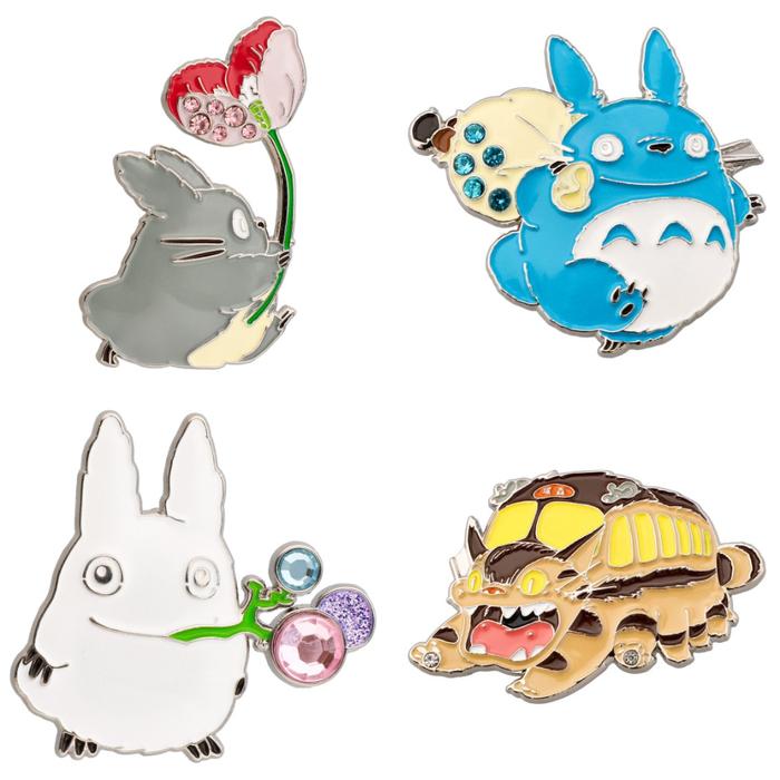 Broche de metal de Studio Ghibli Mi Vecino Totoro (Varios Diseños)