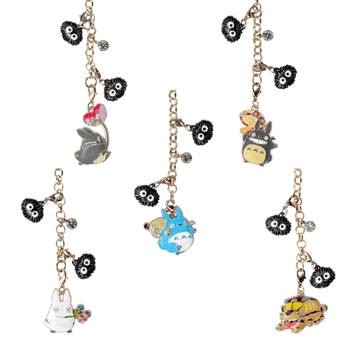 Studio Ghibli My Neighbor Totoro Metal Bag Charm (Various Designs)