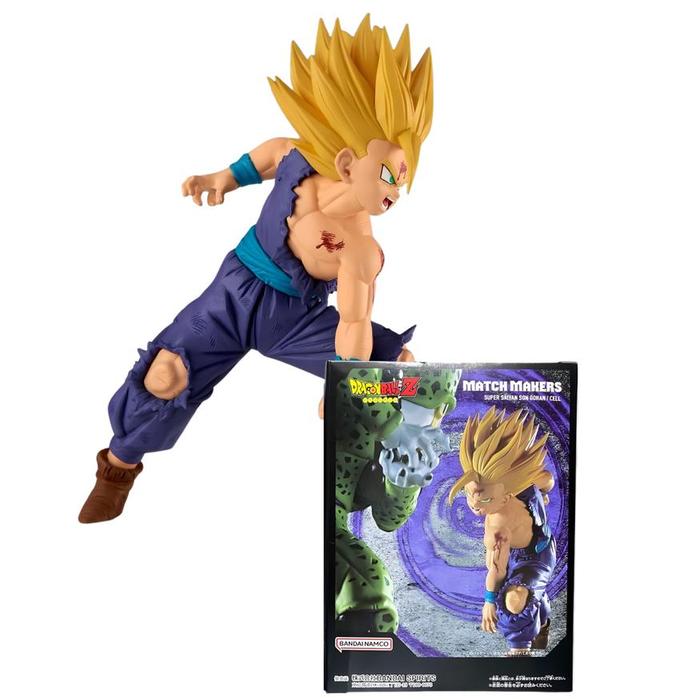 Dragon Ball Z Super Saiyan Son Gohan vs Cell Match Makers Figure