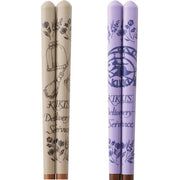 Skater Kiki’s Delivery Service Lacquered Wooden Chopsticks 21cm – Studio Ghibli (Brown / Purple)