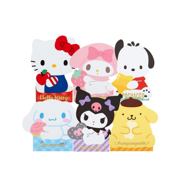 Sanrio Character Shaped Memo Pad – Cute Japanese Stationery, 84 Sheets