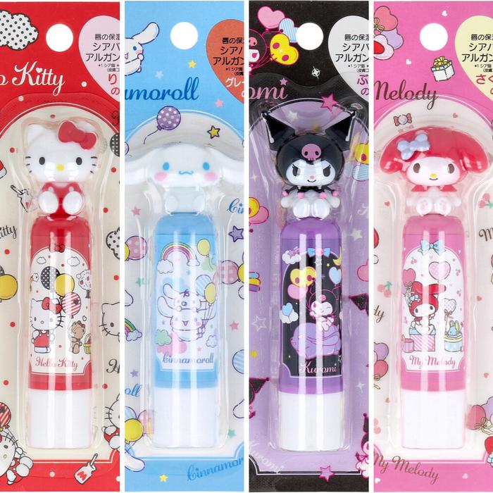 Sanrio Sitting Die-Cut Lip Balm 3.5g – With Alcohol