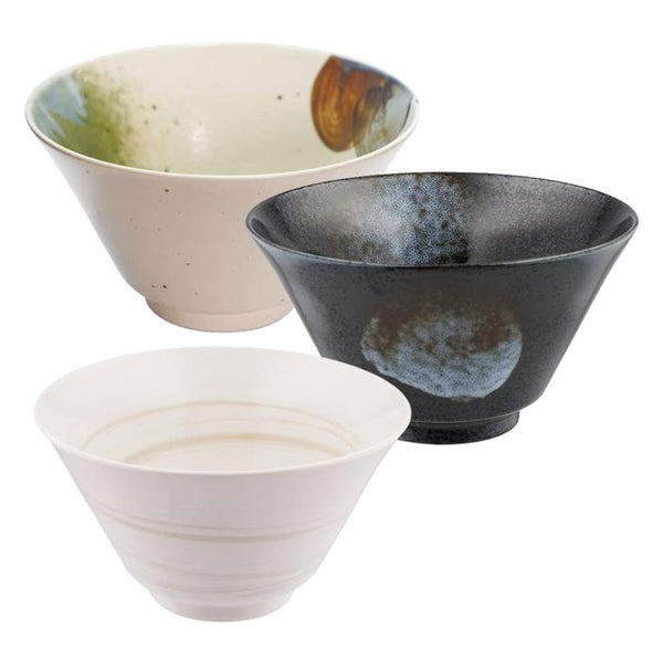Marusankondo Mino Ware Ramen Bowl – 900ml (Multiple color options)