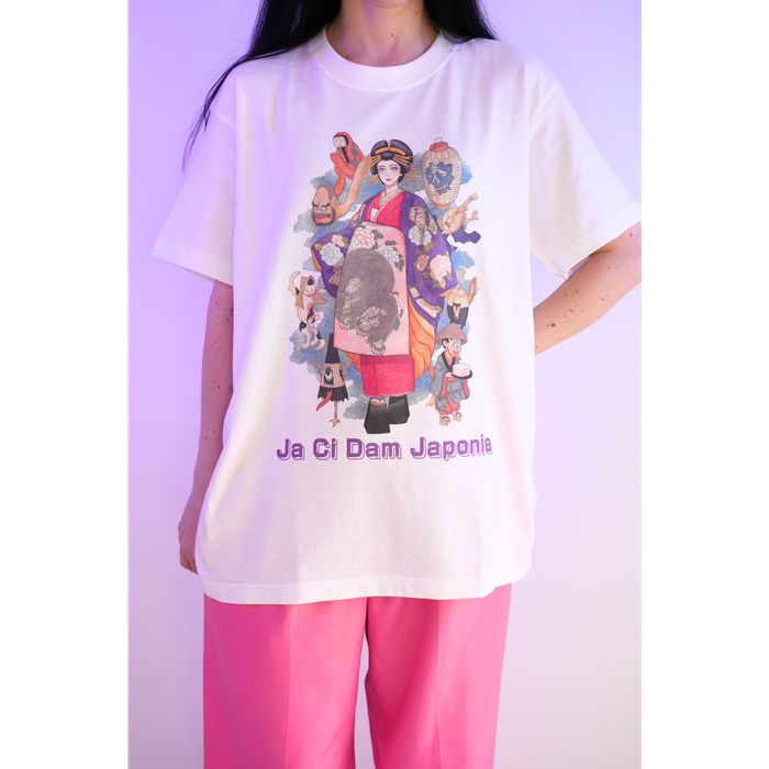 Original T-shirt "Ja Ci Dam Japonia" - Yokai's empress (size: M, L, XL)