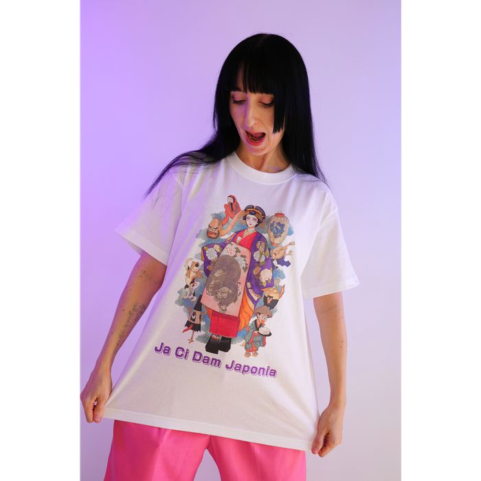 Original T-shirt "Ja Ci Dam Japonia" - Yokai's empress (size: M, L, XL)