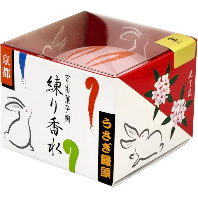 Usagi Manju - Cream perfume with the scent of peach, 8g [Alcohol-free]