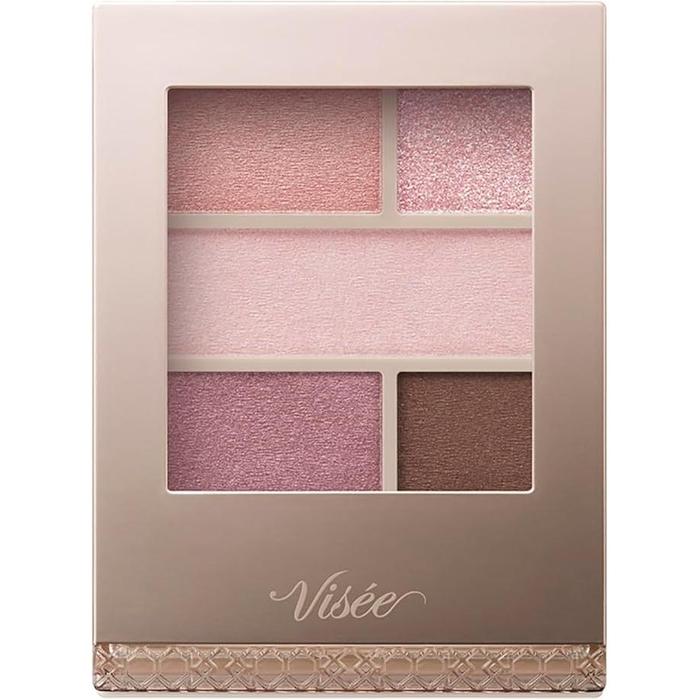 Visee Double Mood Eyes 4.8g – Dual-Finish 5-Color Eyeshadow Palette