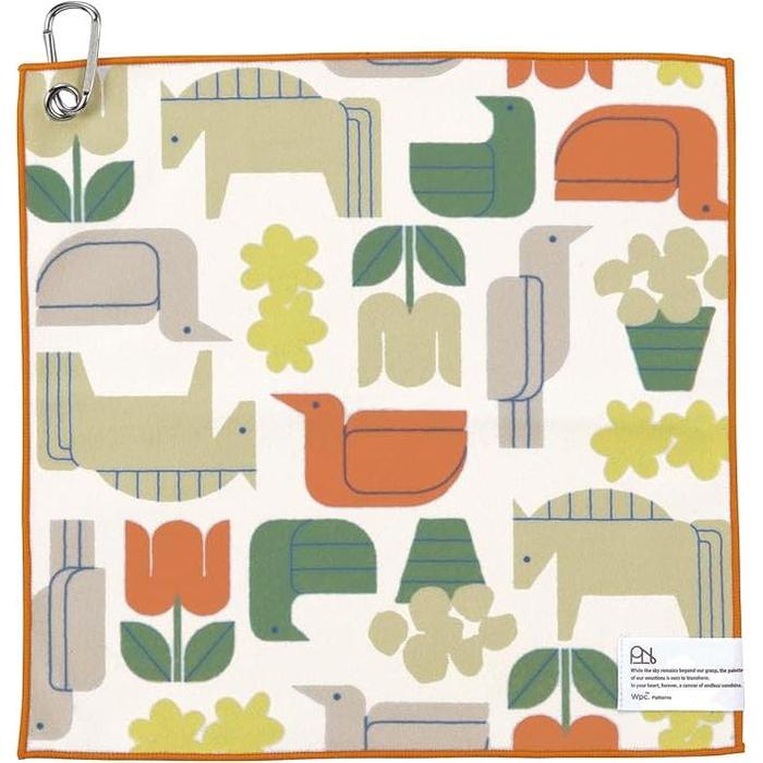 Wpc. Patterns Multi Attachable Cloth with Carabiner – Absorbent Microfiber Wrap, 6 Designs