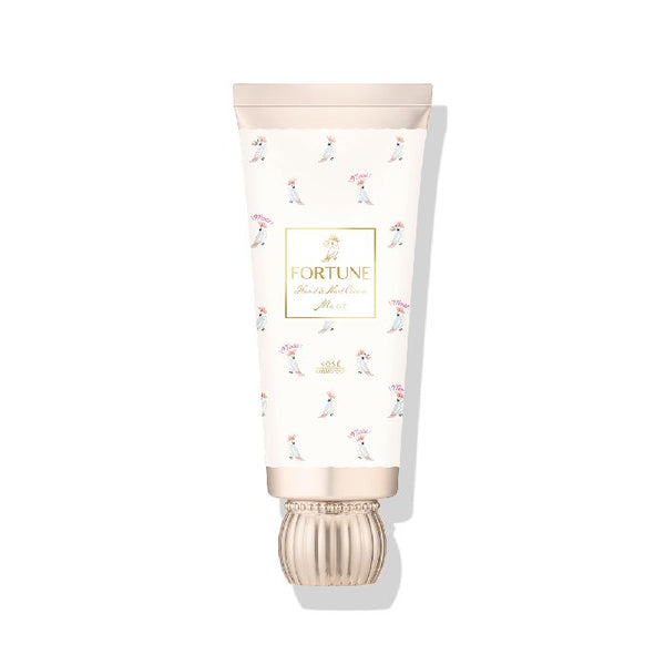 FORTUNE KOSE Fragrance Hand Cream – Moisturizing, Smooth, Non-Sticky with Nail Care Ingredients, Fortune Rose Scent 60g [With alcohol]