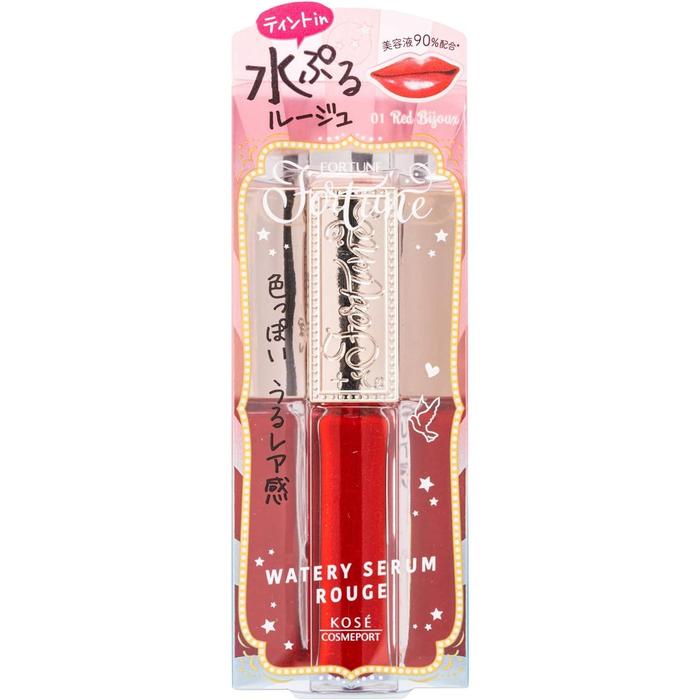 WATERY SERUM ROUGE Lip gloss-tint with 90% serum 5.5ml [Alcohol-free]