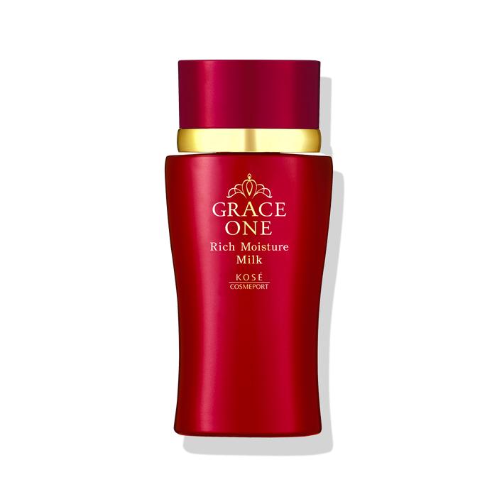 GRACE ONE Rich Moisture Milk - Firming face milk with Collagen and Astaxanthin 130ml [With alcohol]