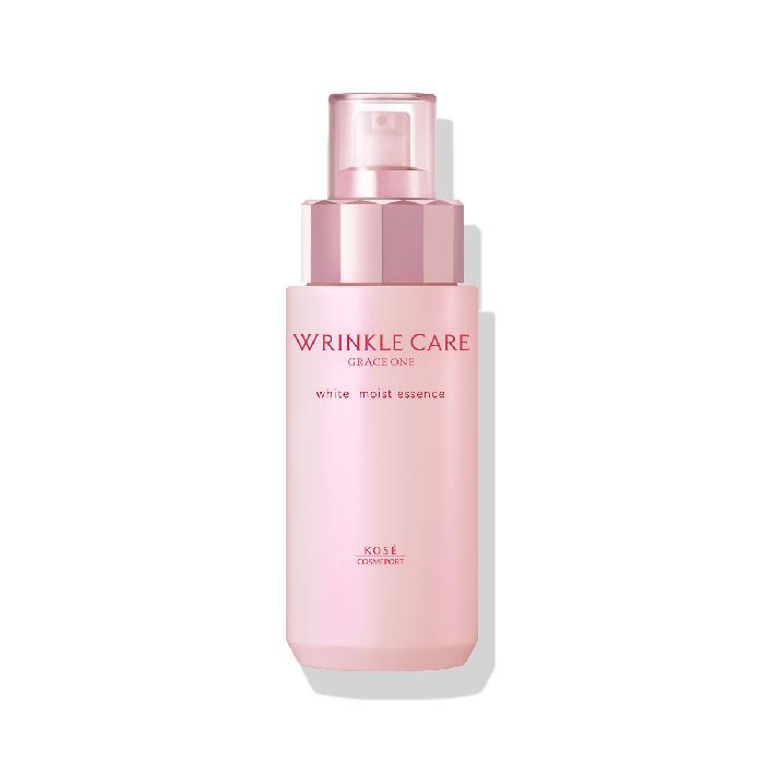 GRACE ONE Wrinkle Care White Moist Essence – Medicated All-in-One Whitening & Anti-Wrinkle Essence 180ml [With alcohol]