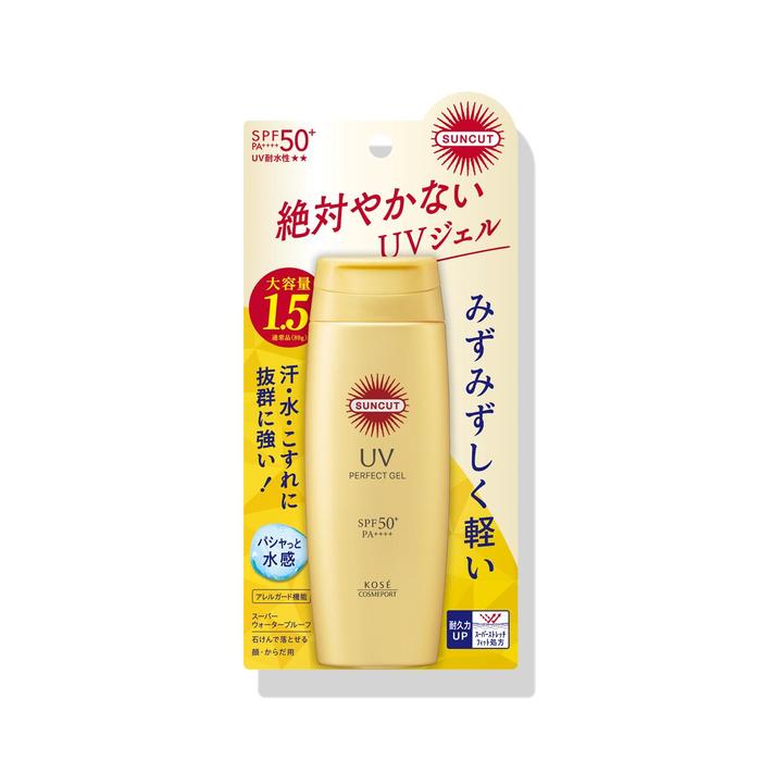 SUNCUT UV PREFECT GEL SPF50+PA++++ Fragrance-free sunscreen gel 120g [With alcohol]
