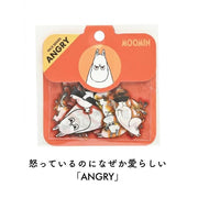 World Craft MOOMIN Face Flake Stickers – 3 Designs