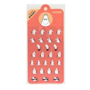 World Craft MOOMIN Face Sticker Sheet – 4 Designs