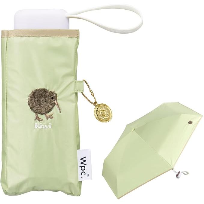 Wpc. Animal Embroidery Compact Folding UV Parasol – 100% Light Blocking, UPF50+