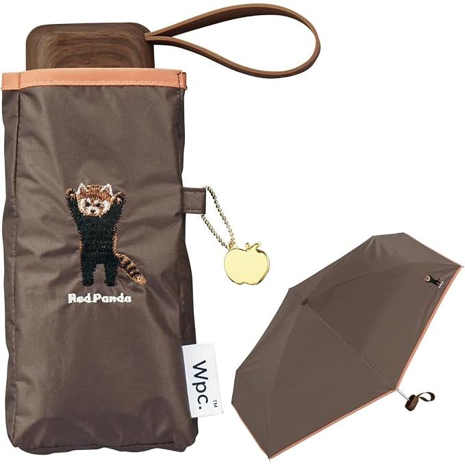 Wpc. Animal Embroidery Compact Folding UV Parasol – 100% Light Blocking, UPF50+