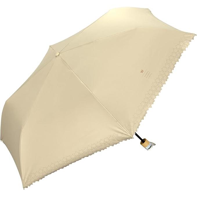 Wpc. Basic Parasol Mini-Off Folding Umbrella – 100% Blackout Heart & Star Design