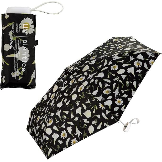 Wpc. Parasol [plantica × Wpc.] Flower Print Tiny Multi – Chic & Functional Folding Umbrella