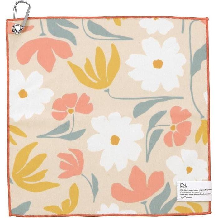 Wpc. Patterns Multi Attachable Cloth with Carabiner – Absorbent Microfiber Wrap