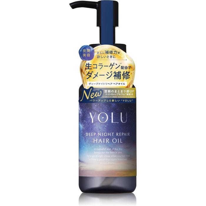 YOLU Deep Night Repair Hair Oil – Collagen Repair Hair Oil 80ml [Alcohol-free]
