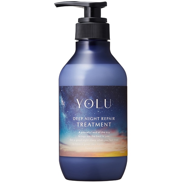 YOLU Deep Night Repair Treatment – Collagen & Hyaluronic Acid Moisture Care 400g [With alcohol]