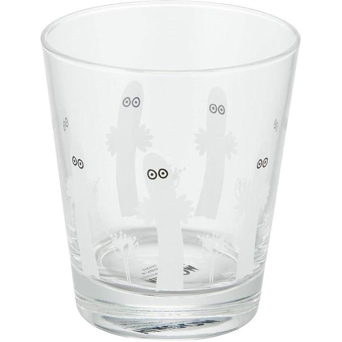 Yamaka Shoten MOOMIN Kuppi Glass Tumbler, Hattifatteners Design, 260ml