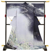 Kimono Houmongi -Tsujigahana Wisteria patern For Height 167-177cm (maximum height for those who don't require an ohashori)