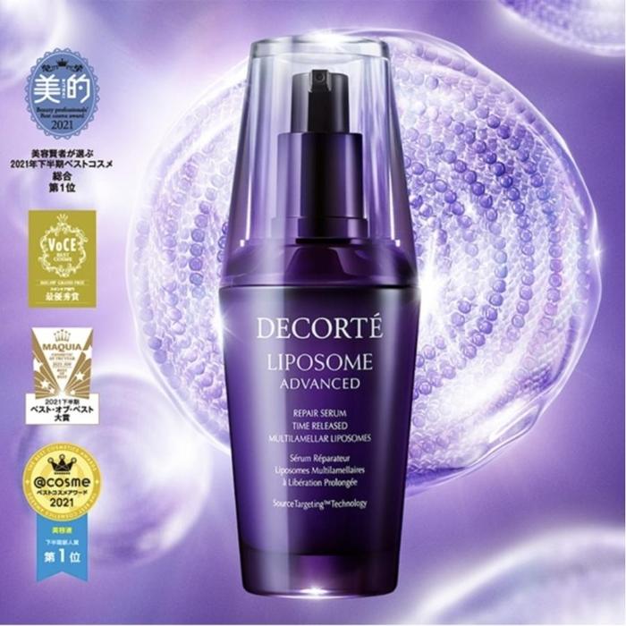 COSME BESTSELLER- DECORTE Liposome Advanced Repair Serum – Intensive Hydrating Pre-Serum with Multi-Layer Liposome Technology 100 ml (No Alcohol)