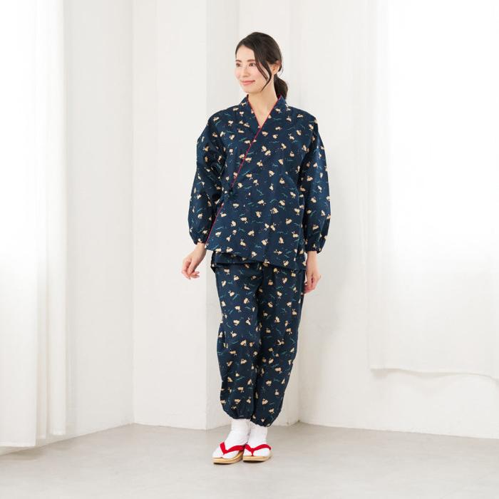 Women's Cotton Samue Set – Japanese Workwear in Traditional Patterns