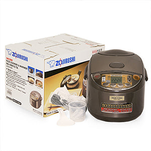 Zojirushi NS-YMH10 Kiwame Daki Rice Cooker 5.5 Cups (220–230V) – Made in Japan