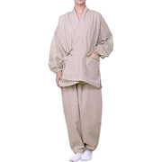 KYOETSU Women's Samue 09 – All-Season Japanese Workwear, 4 Colors