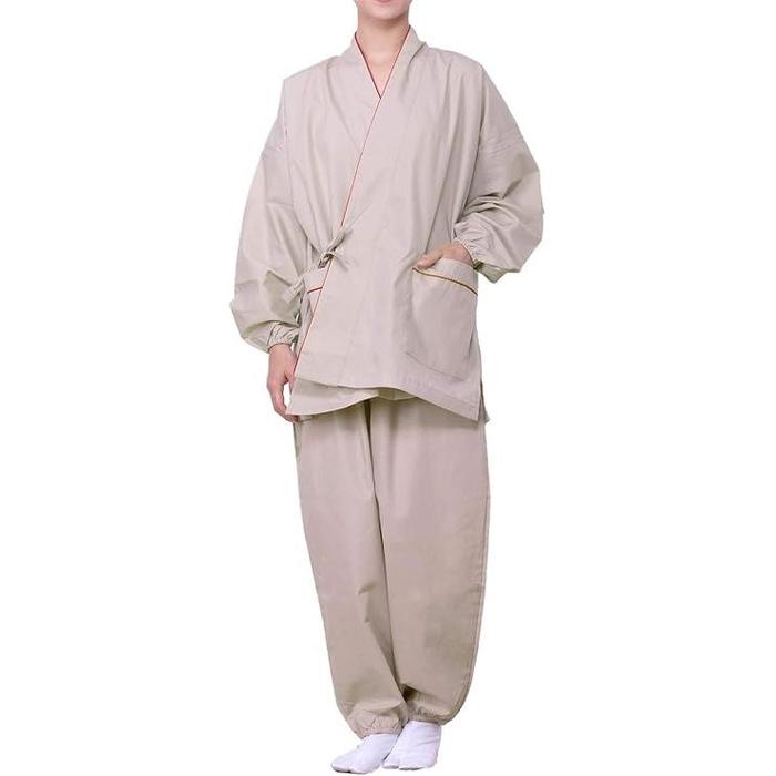 KYOETSU Women's Samue 09 – All-Season Japanese Workwear, 4 Colors