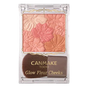 Blush Milky Red 03 Glow Fleur Cheeks by CANMAKE 6.3g (Non alcohol)