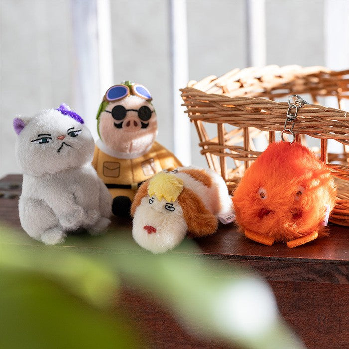 Howl’s Moving Castle Calcifer Keychain Plush