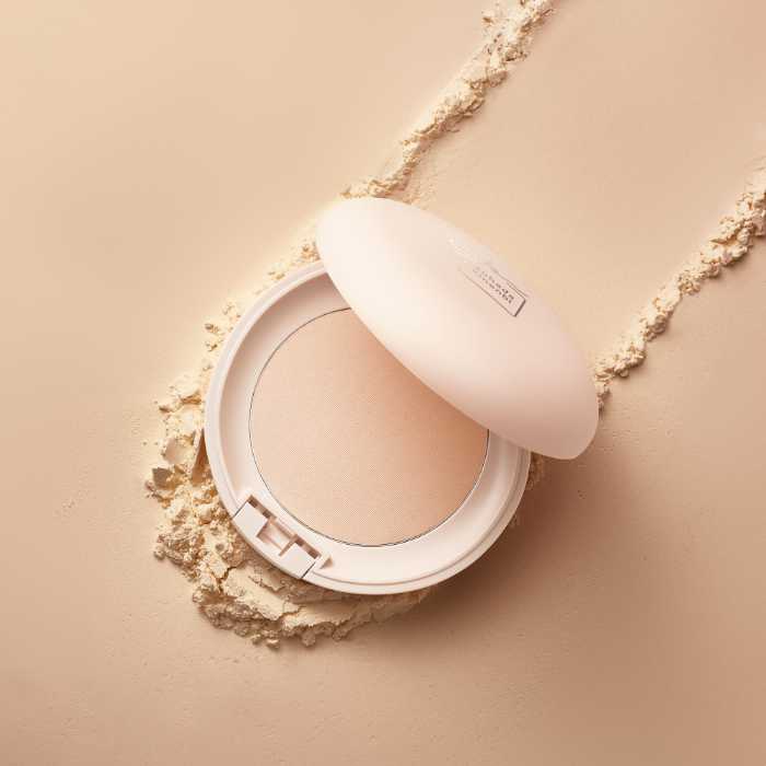 Suhada Kinenbi - Mattifying Serum Powder for All Skin Types (Color: 01 Nude Beige) 10g [Alcohol-Free]