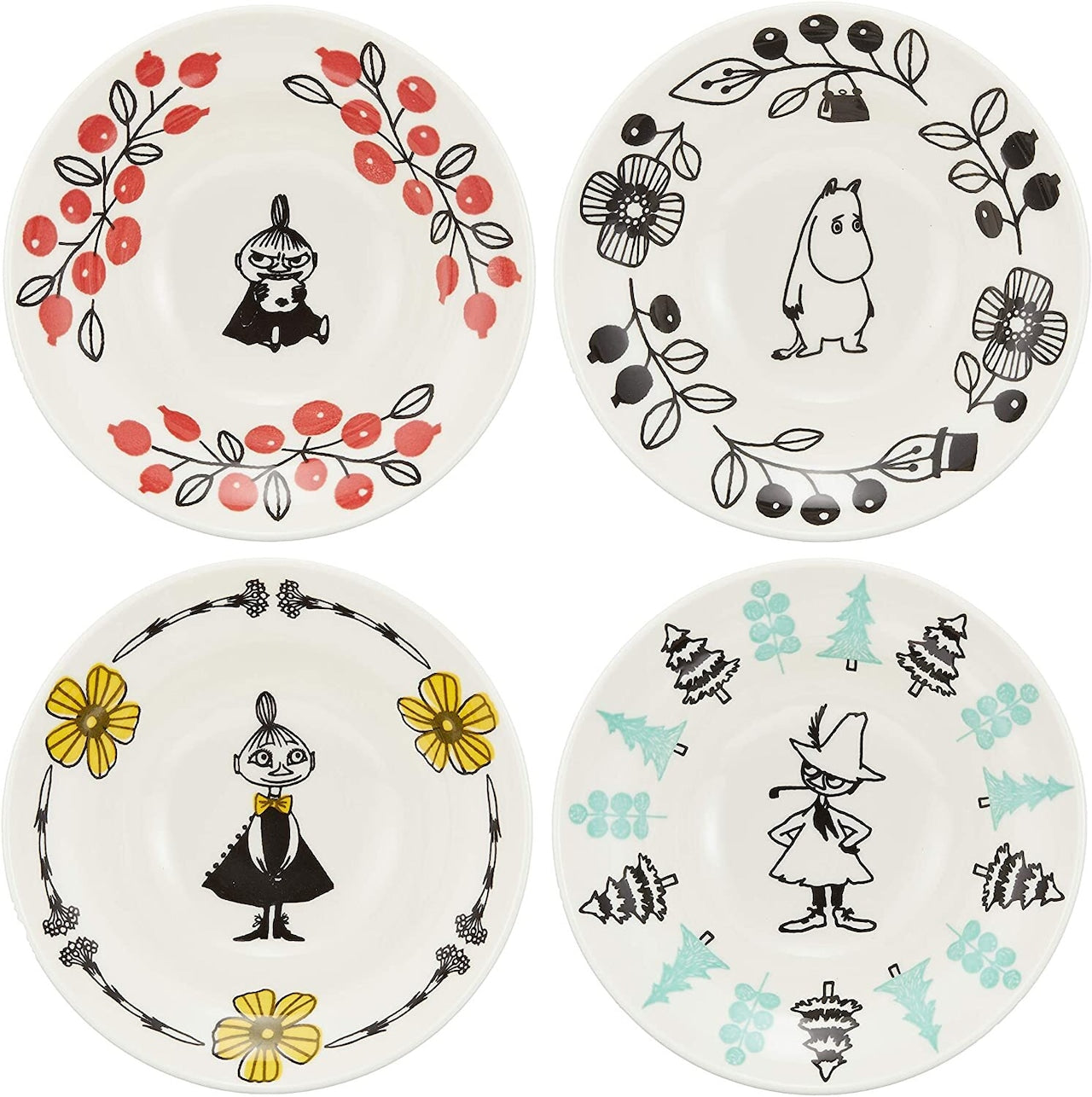 Yamaka MOOMIN Moomin Valley Bowl Set – 4 Pieces