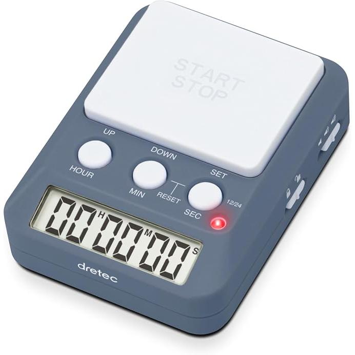 dretec T-587 Learning Timer – Digital Study Timer, Stopwatch & Countdown | Multiple Colors