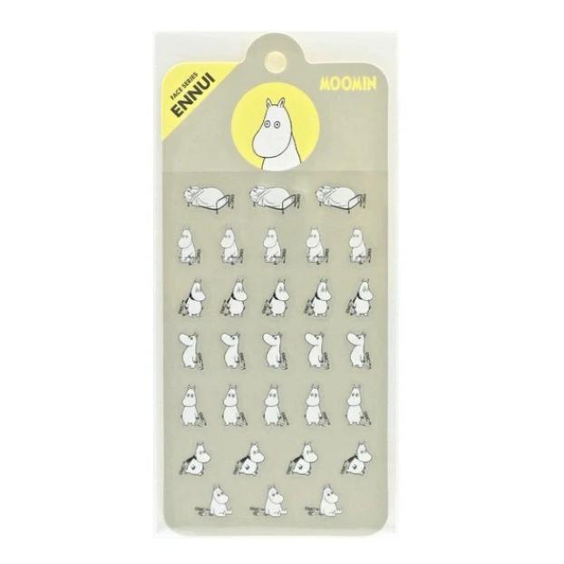 World Craft MOOMIN Face Sticker Sheet – 4 Designs