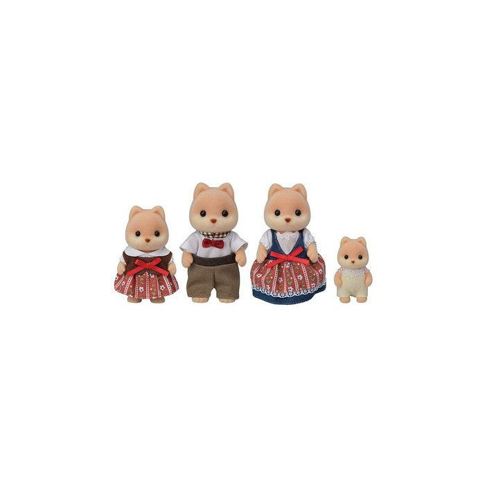 Sylvanian Families: Caramel Dog Family