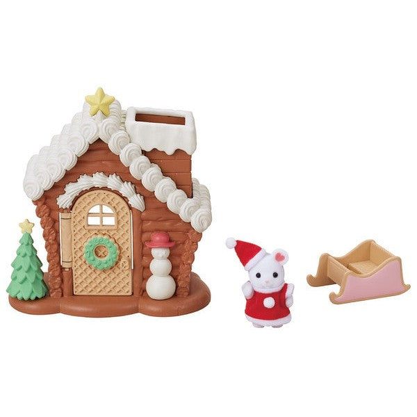 Sylvanian Families: Baby Santa & Candy House Set