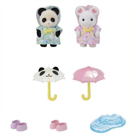 Sylvanian Families Friendly Baby Set Rain Furi