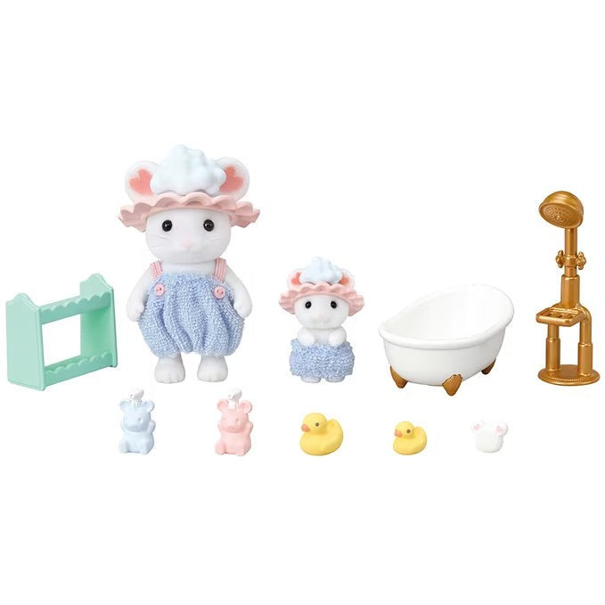 Sylvanian Families Bath Time Set Together