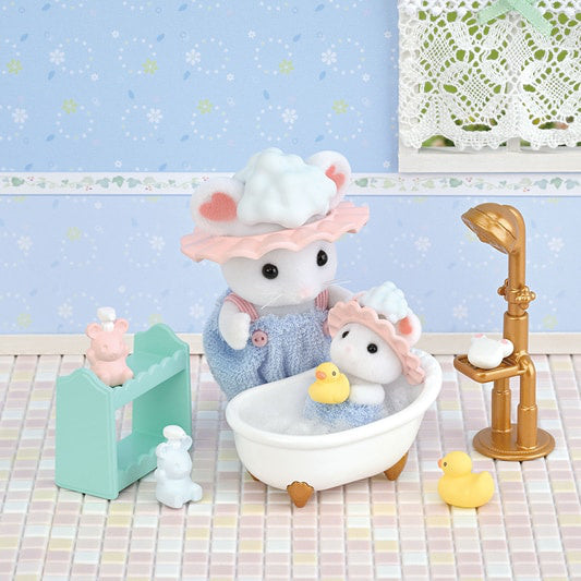 Sylvanian Families Bath Time Set Together