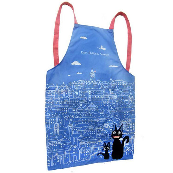 Apron with a motif from the movie "Kiki's Mail in the Sky"