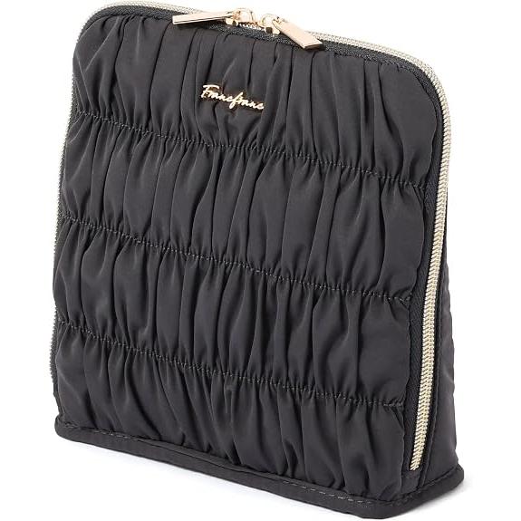 Francfranc Gather Tool Pen Stand Pouch – Quilted Desk Organizer, 2 Colors