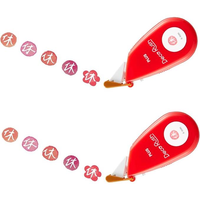 PLUS Decorush Dekorationsband – 6 mm × 4 m, Set von 2, 12 Designs