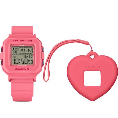 Casio BABY-G+PLUS BGD-10KH Digital Watch & Charm Set – Y2K